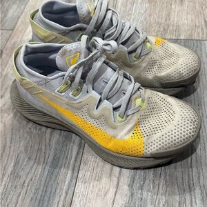 Nike ACG Gray and Yellow Sneakers